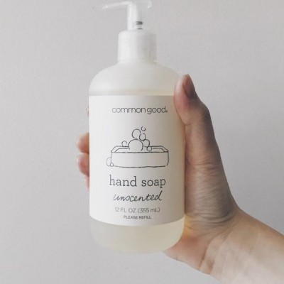Hand Soap Bottle - Unscented 