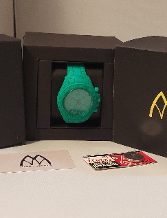 Marco Mavilla - Emerald Green Silicon Watch