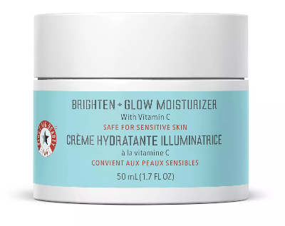 FIRST AID BEAUTY Women's Brighten + Glow Moisturizer with Vitamin C - 1.7oz