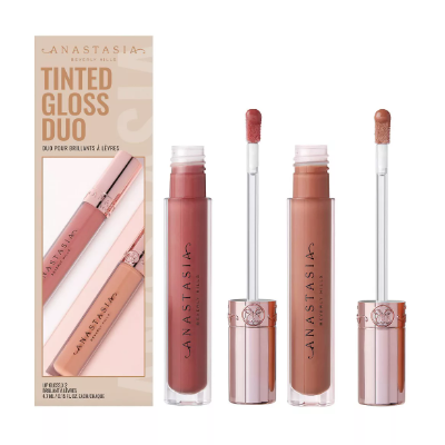 Anastasia Beverly Hills Tinted Gloss Duo - 0.31oz  (Tan Rose & Caramel)