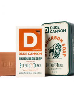 Duke Cannon Supply Co. Buffalo Trace Bourbon Big Brick Men's Soap in Collectible Tin - 10oz