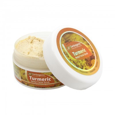 Turmeric Herbal Face Scrub - 150 g (set of 2)    