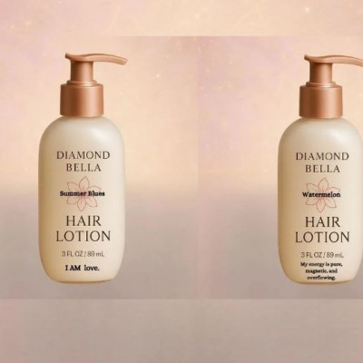 Moisturizing Hair Lotion Bundle - Summer Blues & Watermelon (Set of 2)