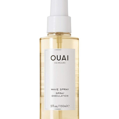  OUAI Wave Spray - Coconut Oil & Rice Protein Texture Mist for Voluminous Beach Waves with Shine - Paraben Free, Safe for Color & Keratin-Treated Hair (4.9 fl oz) 