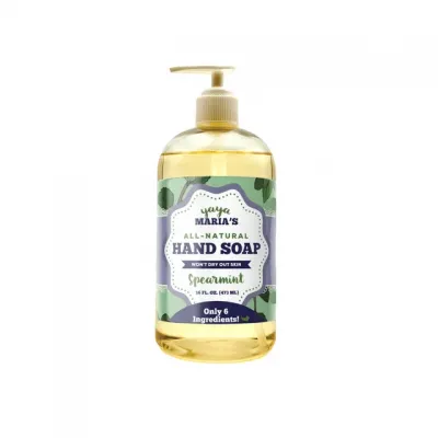 Yaya Maria's Natural Spearmint Hand Soap 
