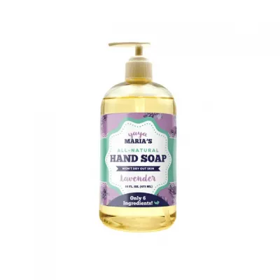 Yaya Maria's Natural Lavender Hand Soap 