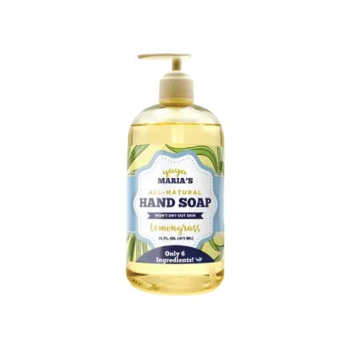 Yaya Maria's Natural Lemongrass Hand Soap 