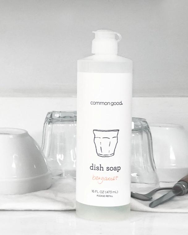 Dish Soap Bottle - Bergamot
