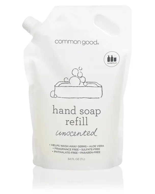 Hand Soap Refill Pouch-Unscented