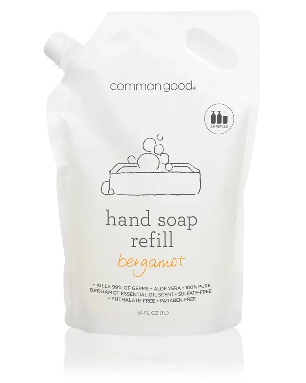 Hand Soap Refill Pouch-Bergamot