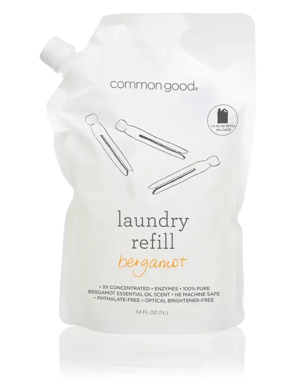Laundry Detergent Refill Pouch-Bergamot