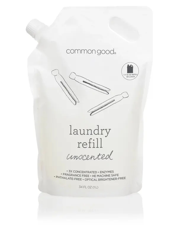 Laundry Detergent Refill Pouch-Unscented