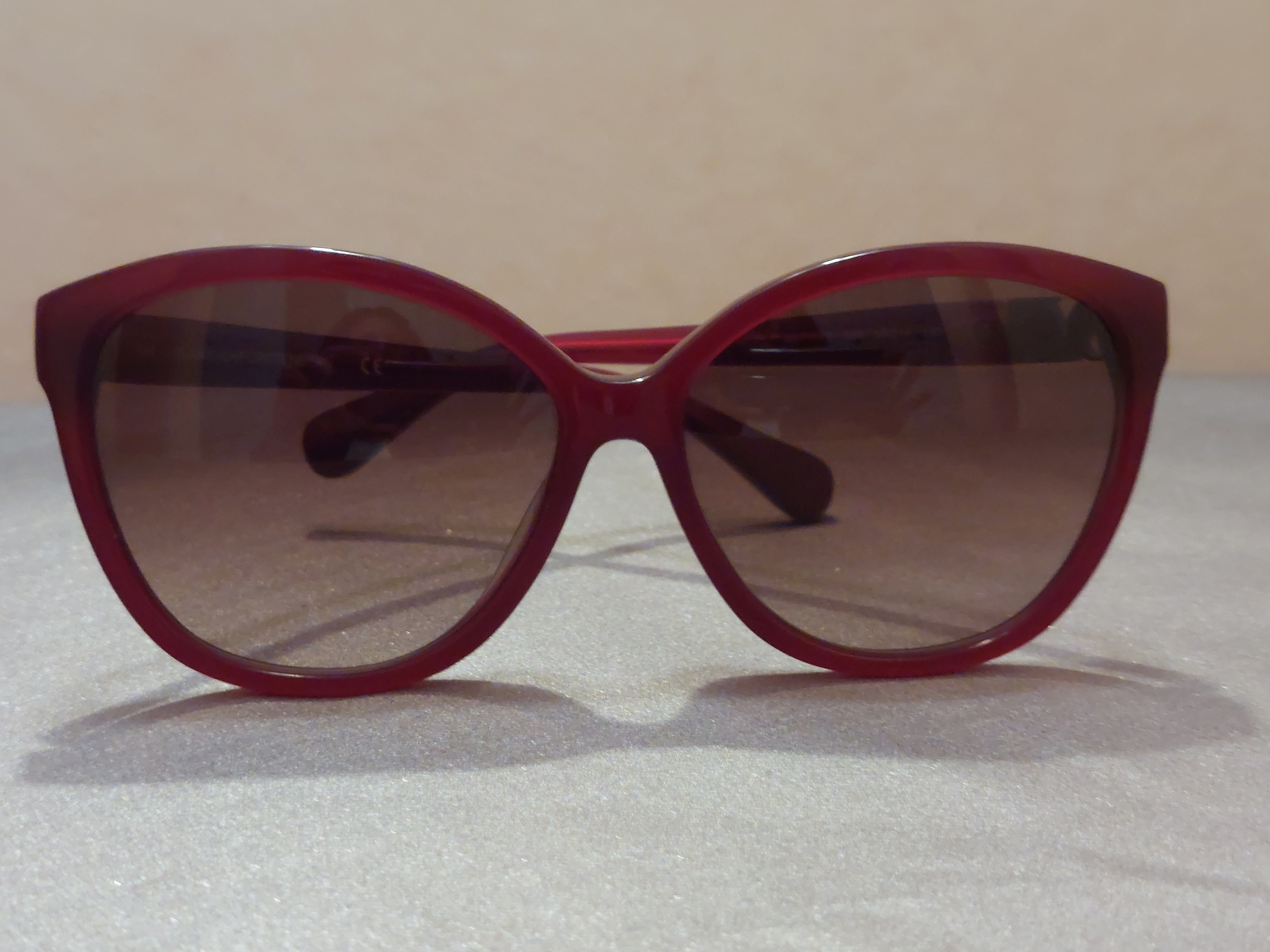 Diane von Fürstenberg Burgundy Sunglasses Harper DVF606S