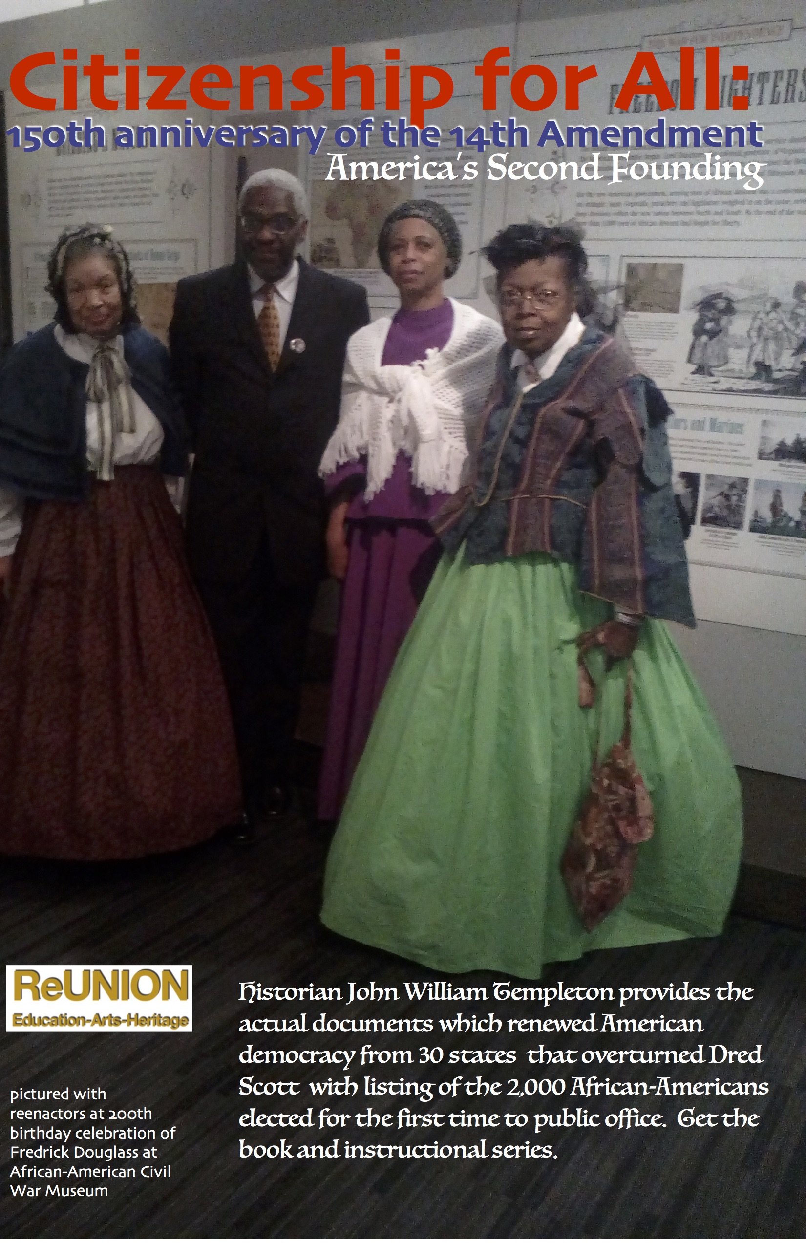 Citizenship for All: 150th anniversary of the 14th Amendment