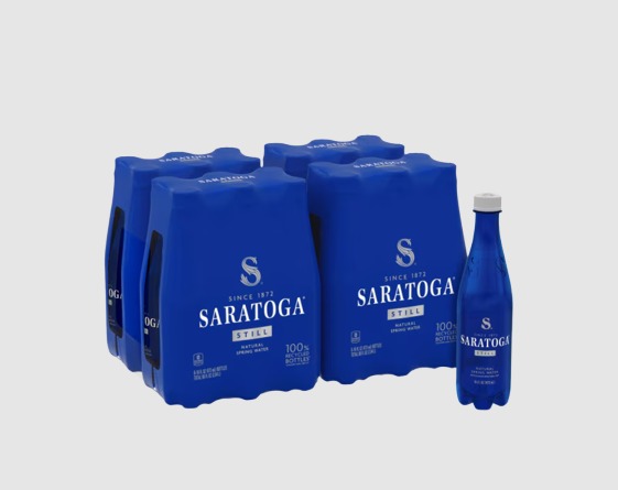 Saratoga® Natural Spring Water 16 Fl Oz Plastic Bottle (24 Pack)