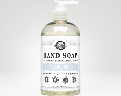 Hand Soap | 12 oz Bottle -  Unscented + Hypoallergenic (Case of 12)
