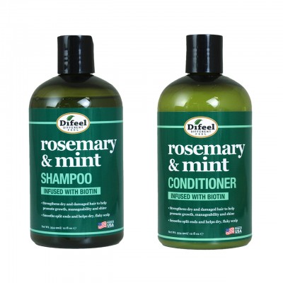 Rosemary & Mint Biotin Shampoo + Conditioner Set 