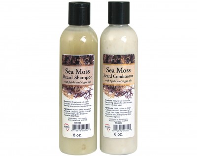 Sea Moss Beard Wash Shampoo & Conditioner Set 