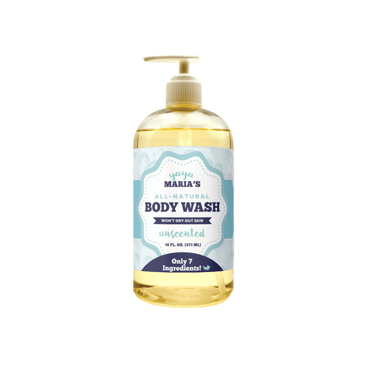 Yaya Maria's Natural Unscented Body Wash 16 FL OZ (473 ml)