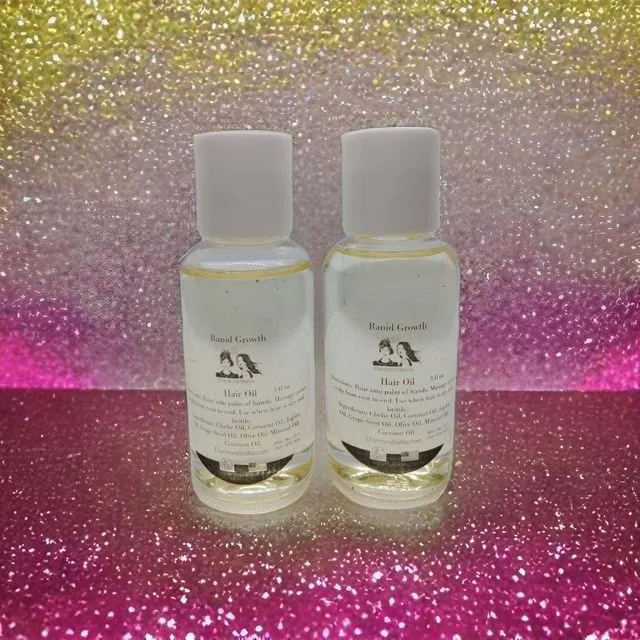 Rapid Growth Hair Oil- 2 pack