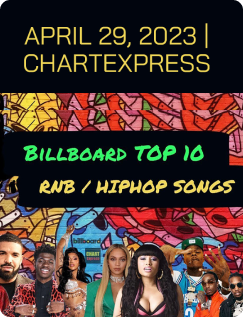 Billboard Top 10 HipHop/RnB Songs (USA) | April 29, 2023 | ChartExpress