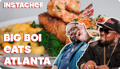 Outkast's Big Boi Introduces Cliff To Atlanta’s Food Scene || InstaChef